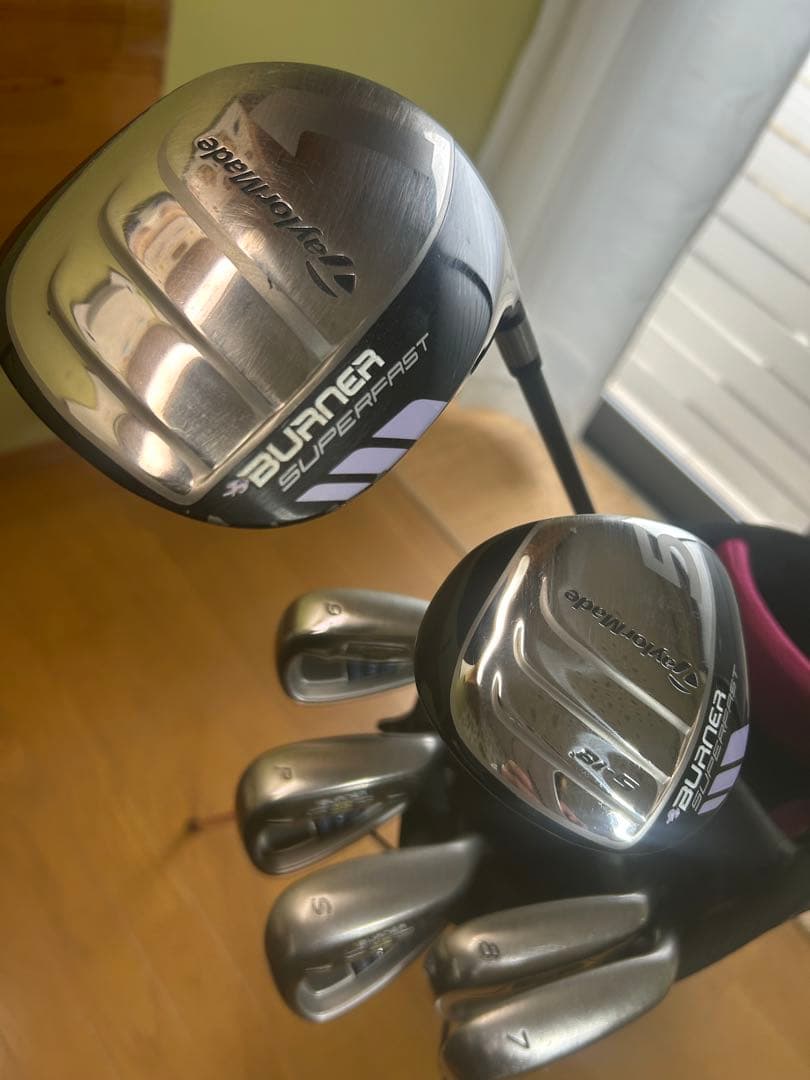 初心者　レディース　スリクソン　テーラーメイド　バーナー　右利き　7本セット