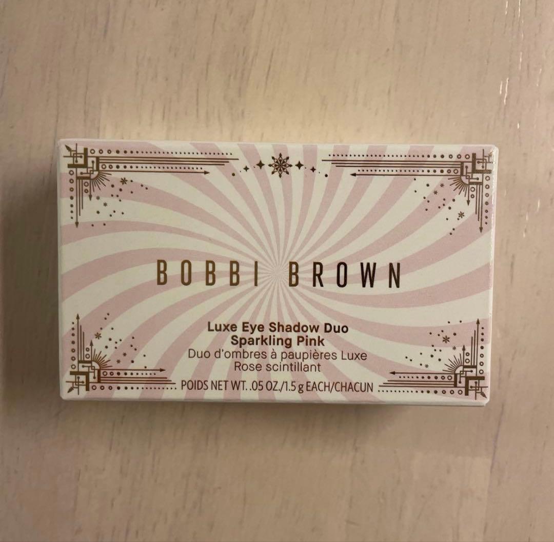 ボビイブラウン リュクス アイシャドウ デュオ スパークリングピンク