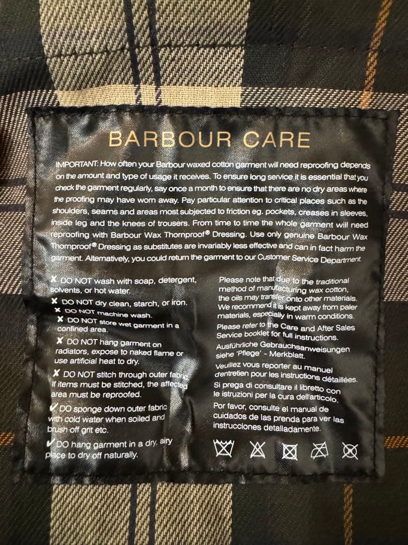 美品Barbour BEDALE SL 36 バブアービデイルオイルドジャケット