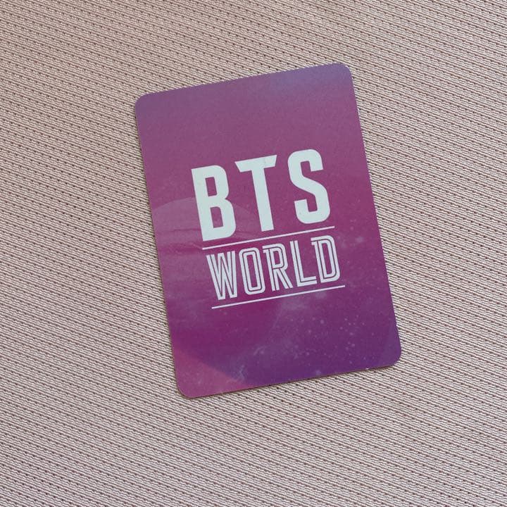 BTS WORLD 特典 トレカ ジョングク