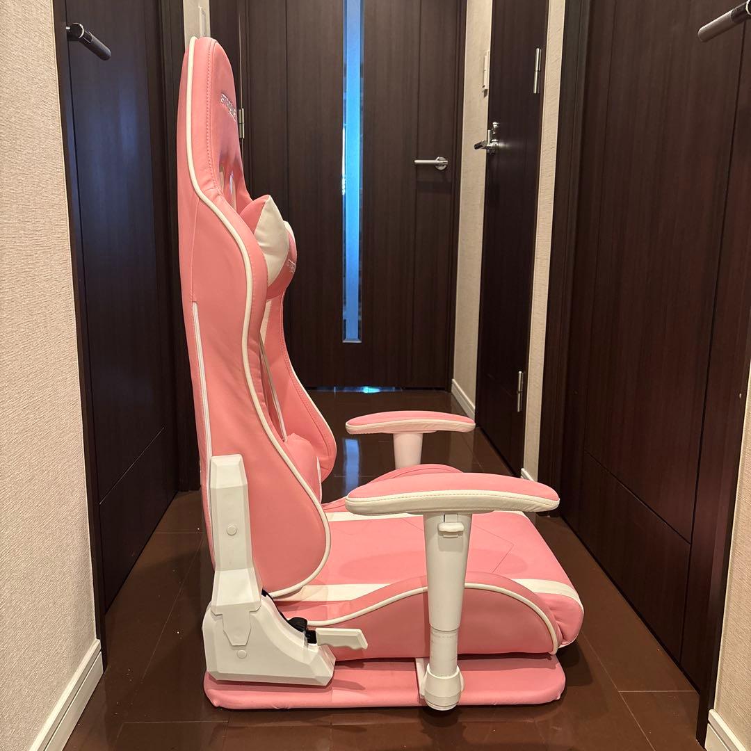 【郵送】【送料込】GTRACING ゲーミングチェア 座椅子 ピンク