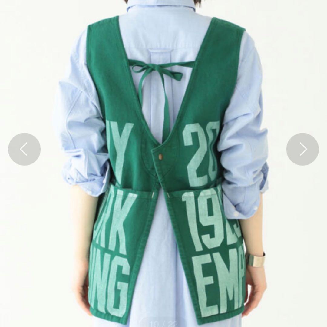 BEAMS BOY ニュースペーパーベスト