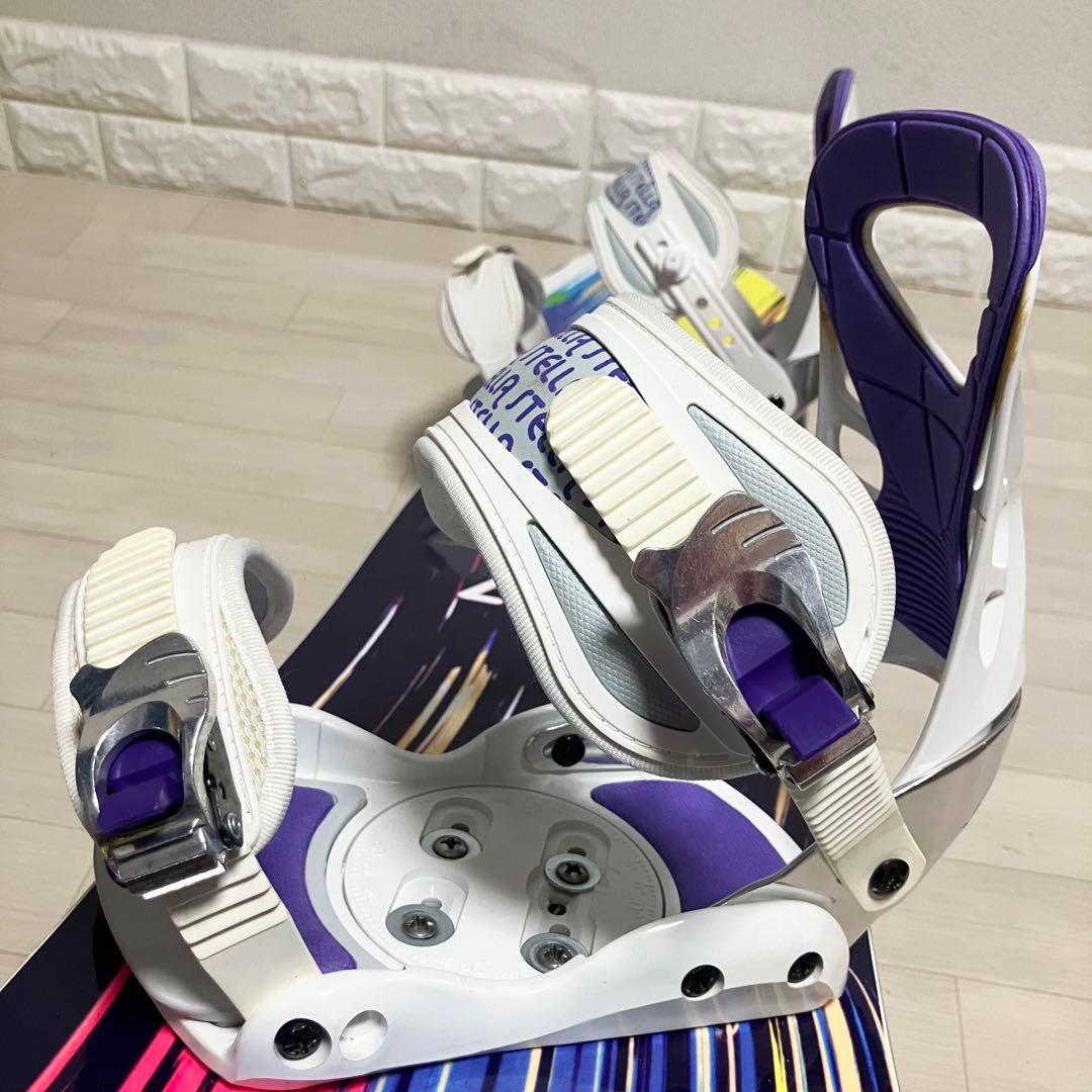 バック付/ROXY ALLY ロキシー スノーボード ロッカーボードセット139