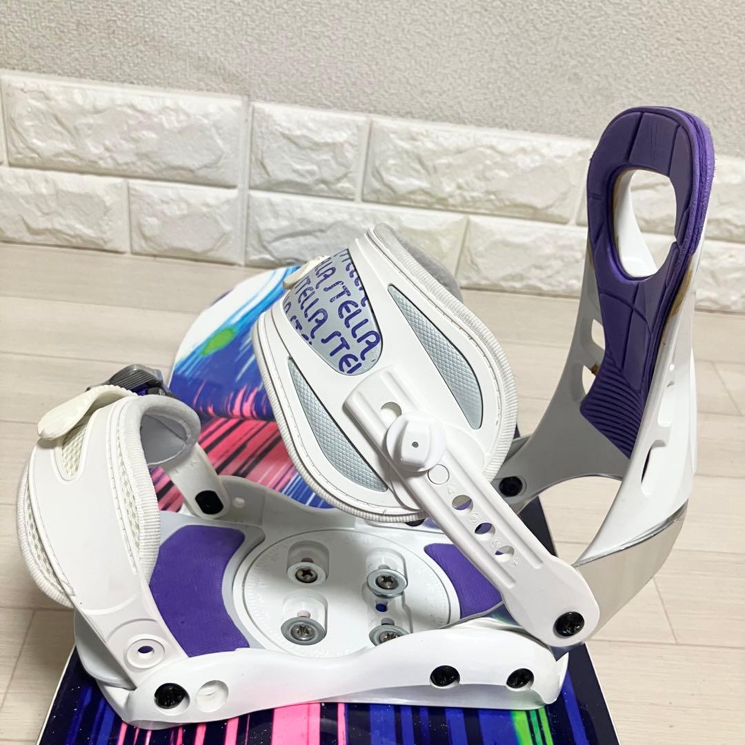 バック付/ROXY ALLY ロキシー スノーボード ロッカーボードセット139