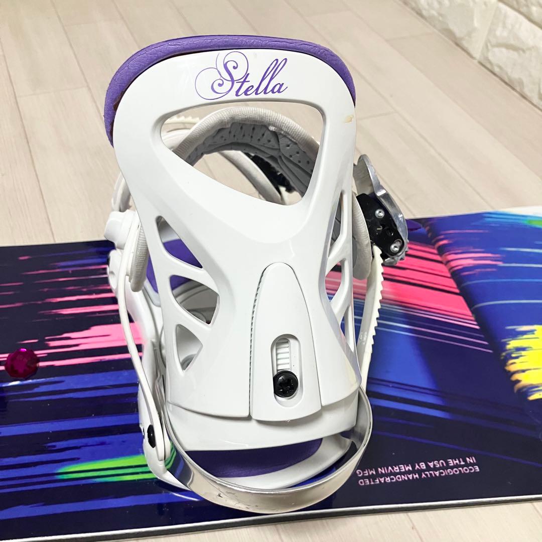 バック付/ROXY ALLY ロキシー スノーボード ロッカーボードセット139