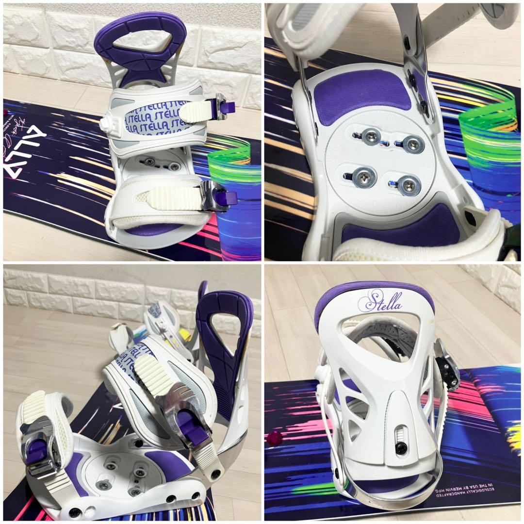 バック付/ROXY ALLY ロキシー スノーボード ロッカーボードセット139