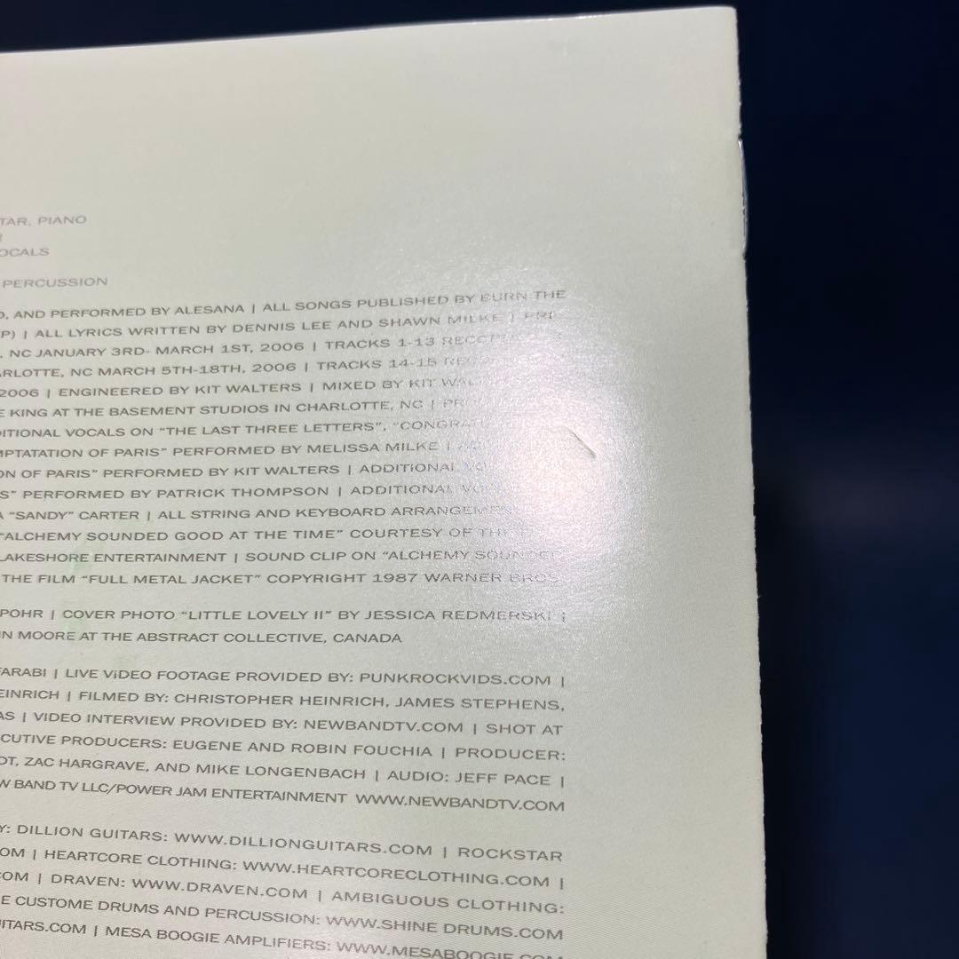 ■[廃盤] アレサナ ALESANA アルバムCD「ON FRAIL WINGS