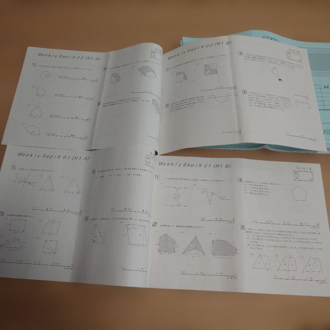 最新2025 SAPIX 小6 書込み少 デイリーサピックス 土特 講習 他