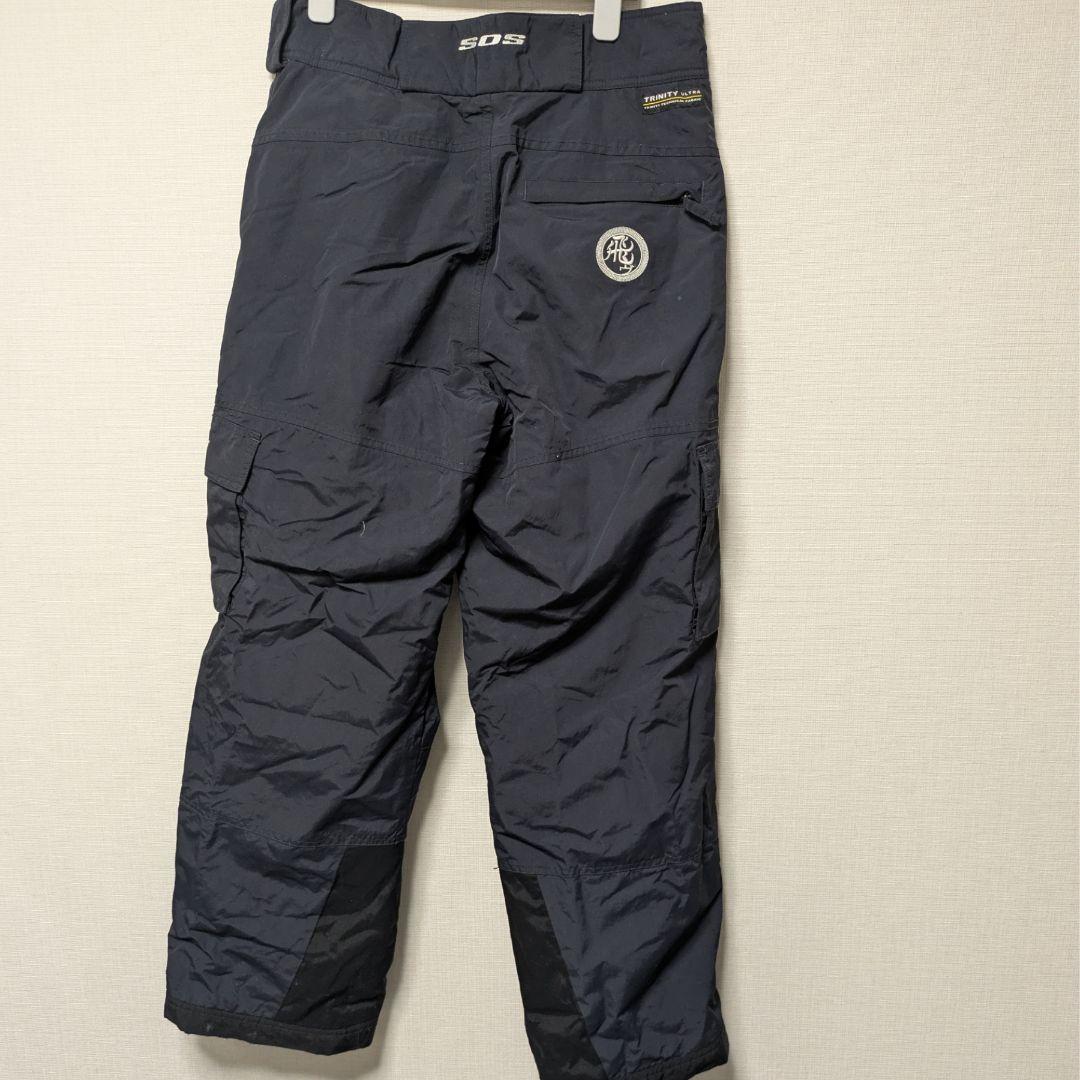 【定価15万円位】SOS スキーウェア スノボ メンズ Mサイズ 上下セット 紺