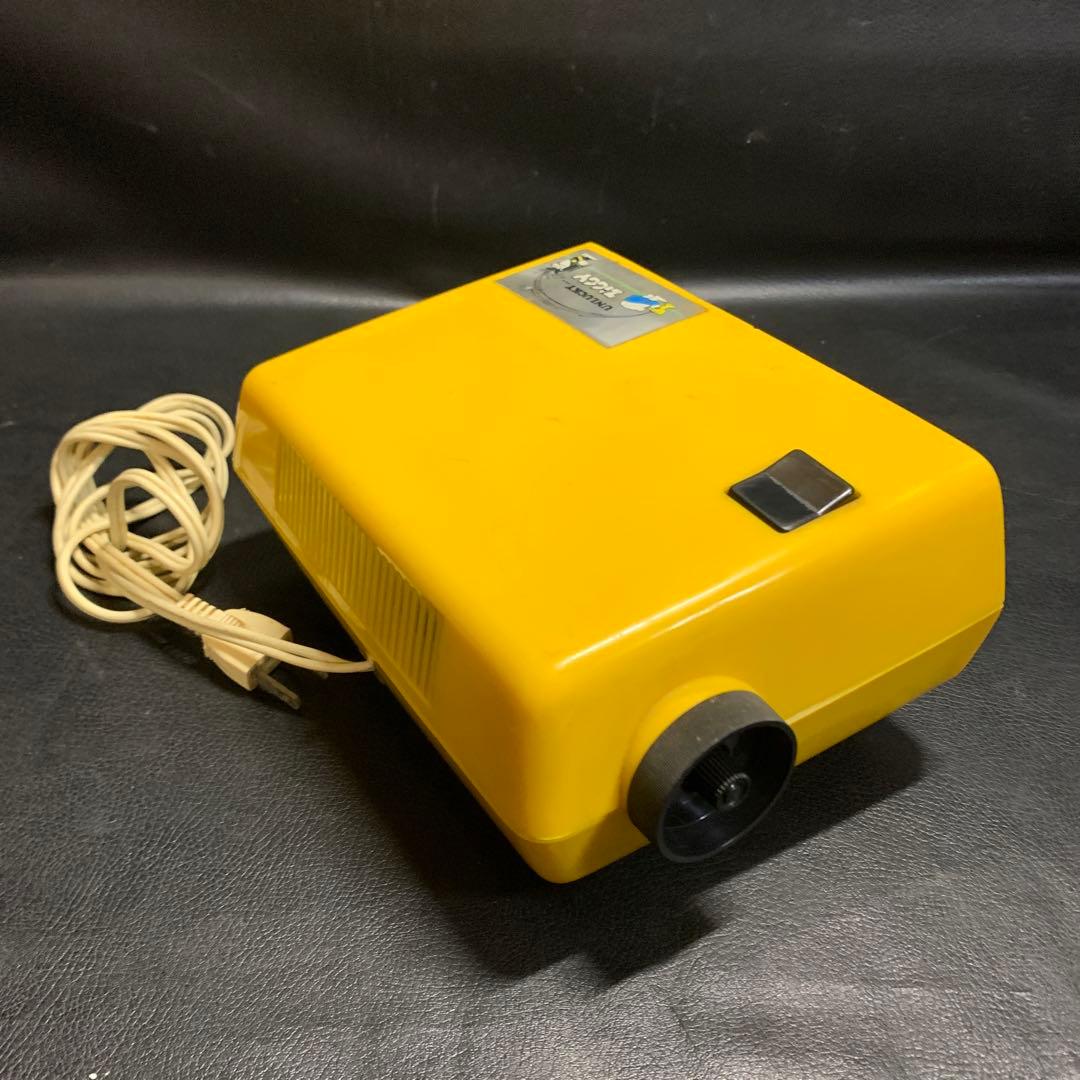 SEIKO デジタル置時計 イエロー　DL404 動作品