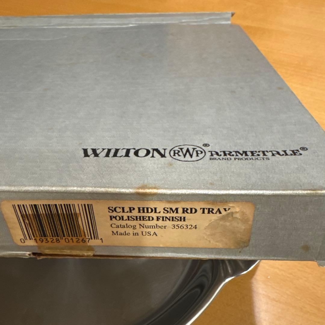 未使用 希少 Wilton Arle 大型プレート 37cm USA製