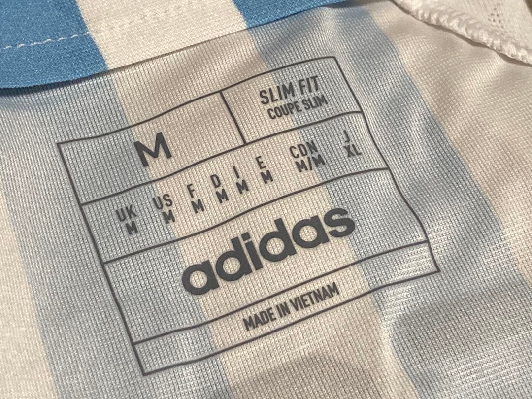 【正規品】メッシ　アルゼンチン　2022年 ホーム オーセンティック