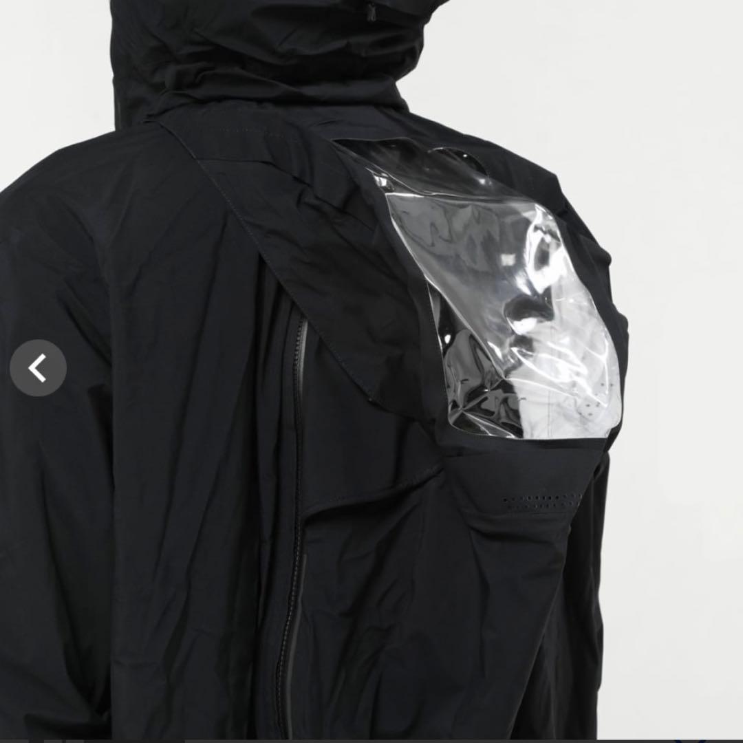 ノースフェイス ピッカパックレインコート ブラック Mサイズ