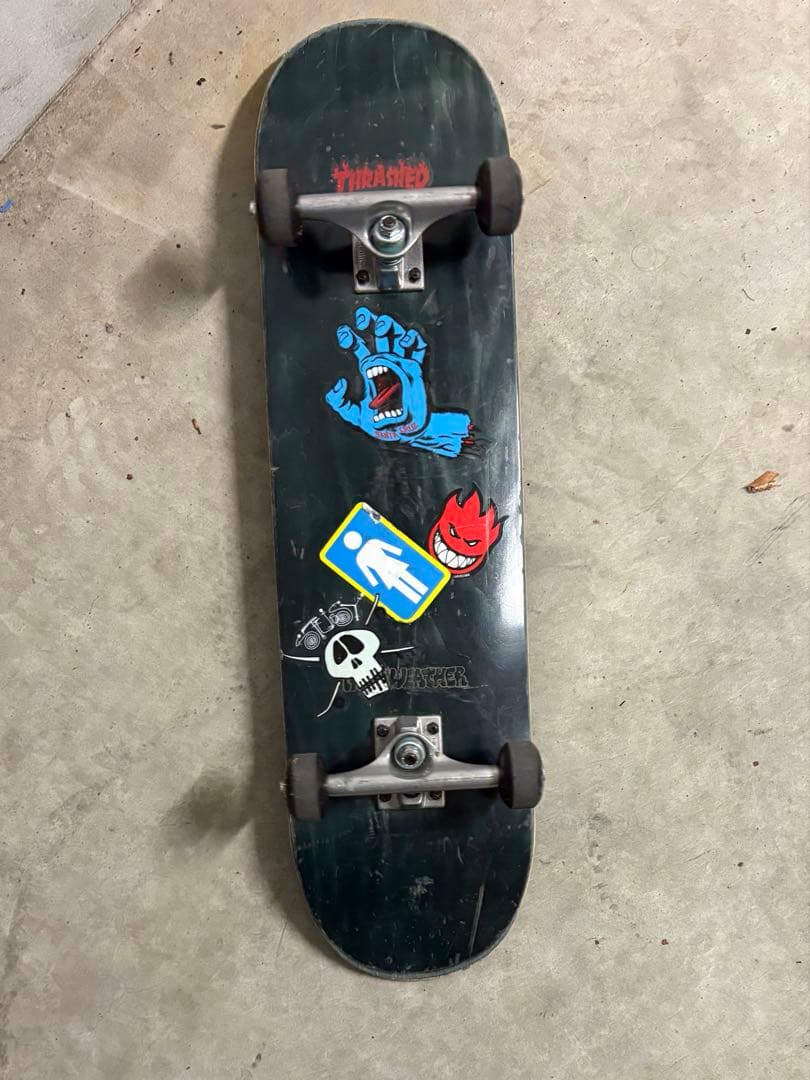 【ムラサキスポーツ】スケートボードコンプリート8.0インチ（ステッカーカスタム）