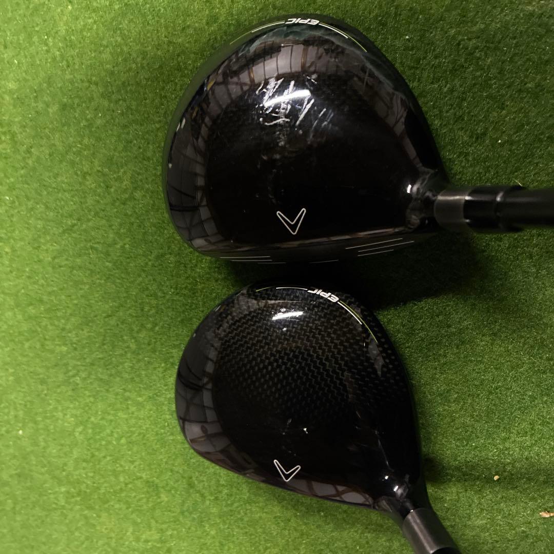 キャロウェイエピックMaxフェアウェイウッド 5W、7W【7Wのみヘッドカバー付