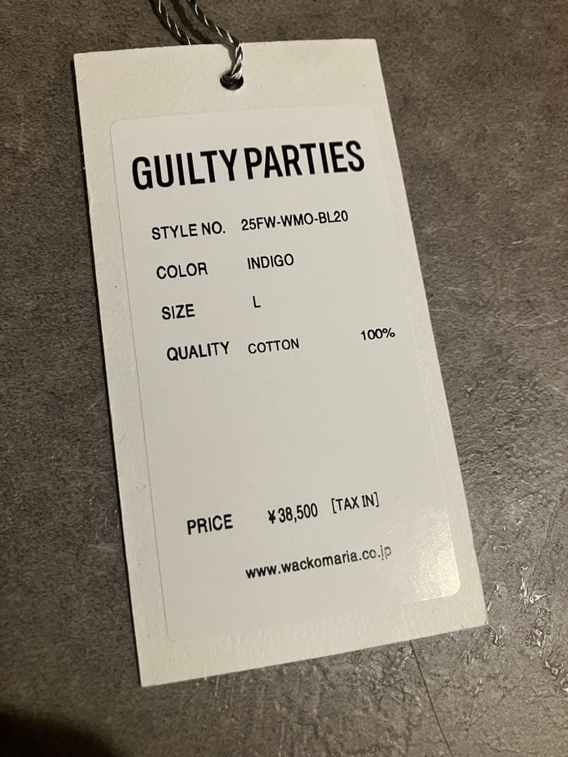 ワコマリア　デニム　トラッッカージャケット　新作25AW 新品未使用タグ付き