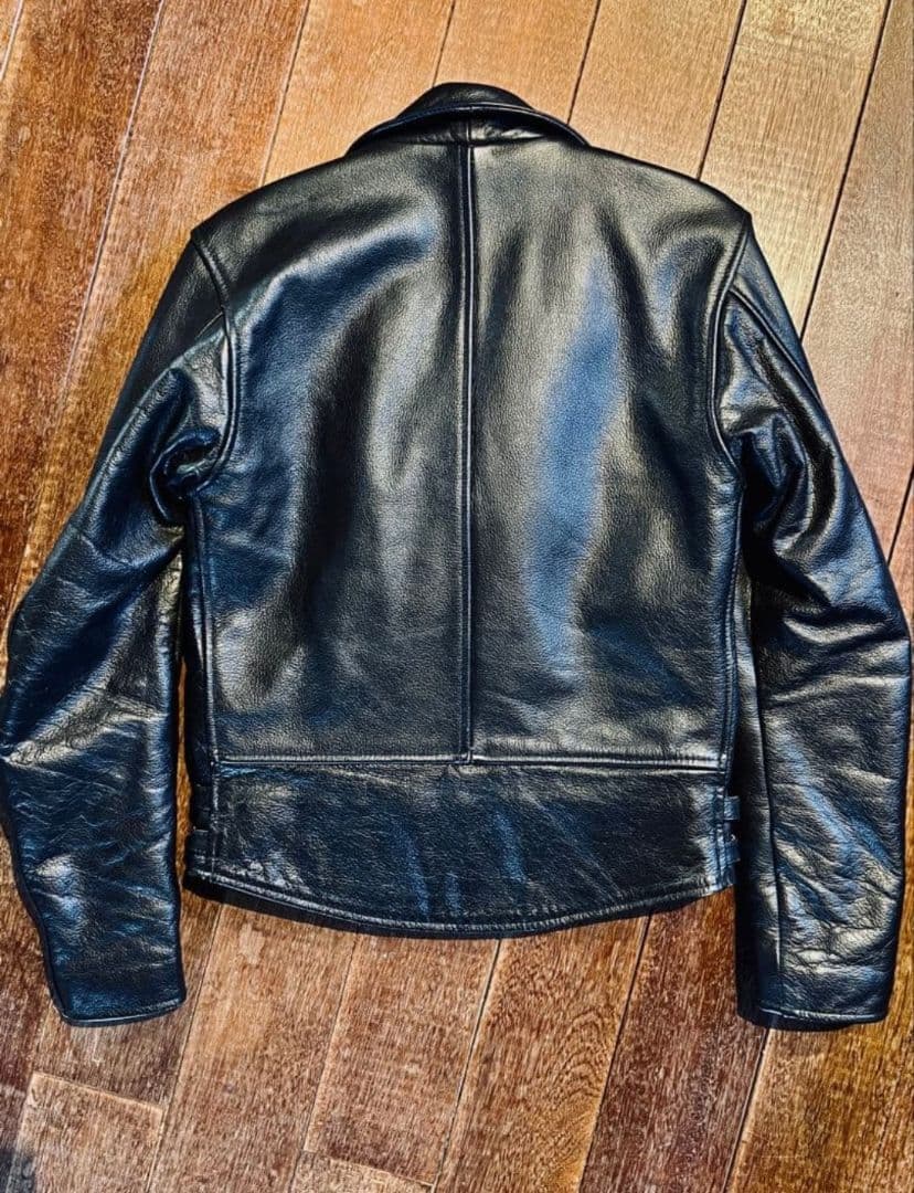 最終値下げ　レザーライダースジャケット