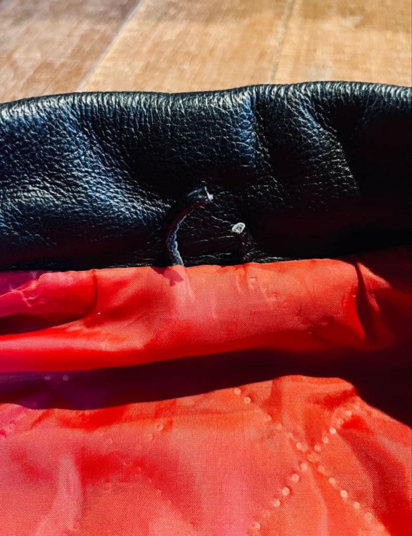 最終値下げ　レザーライダースジャケット