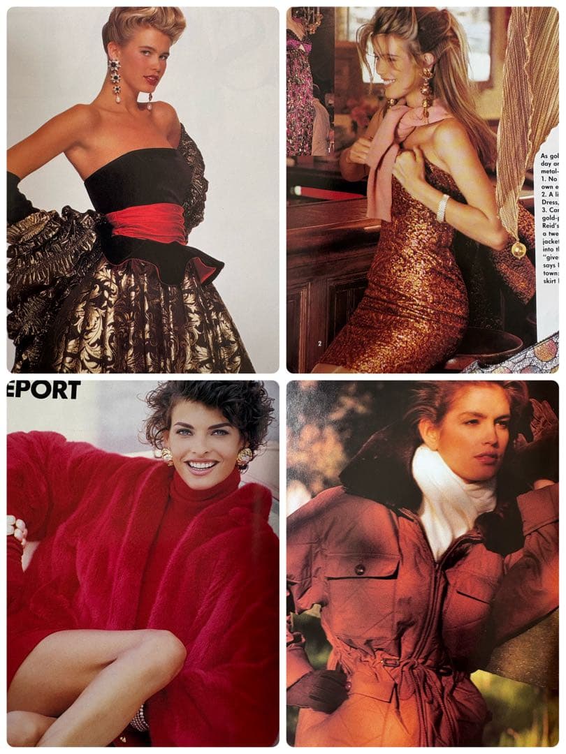 VOGUE US 1990年　September 特大・特別号　スーパーモデル