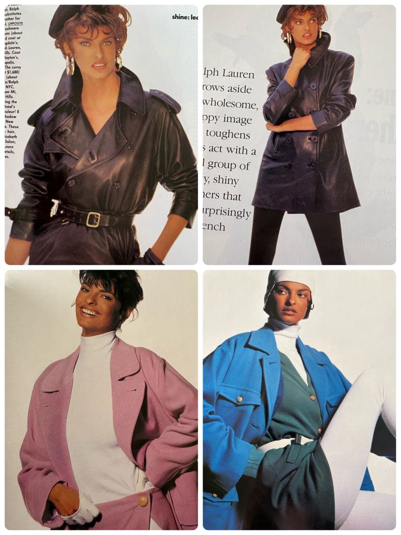 VOGUE US 1990年　September 特大・特別号　スーパーモデル