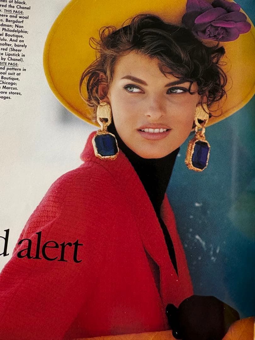 VOGUE US 1990年　September 特大・特別号　スーパーモデル