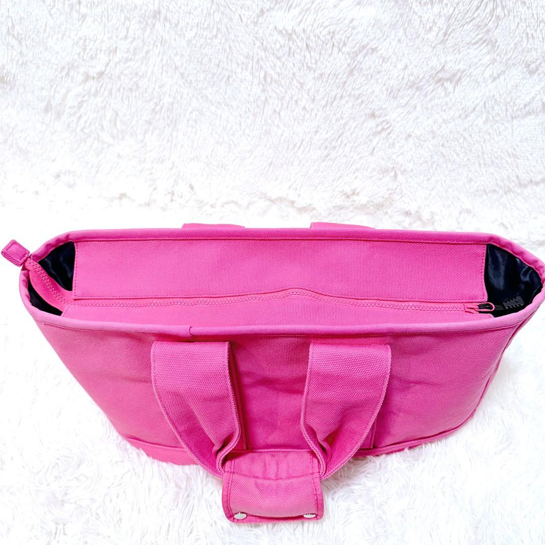 PEARLY GATES ロッカーバッグ トートバッグ ピンク ゴルフ 大容量