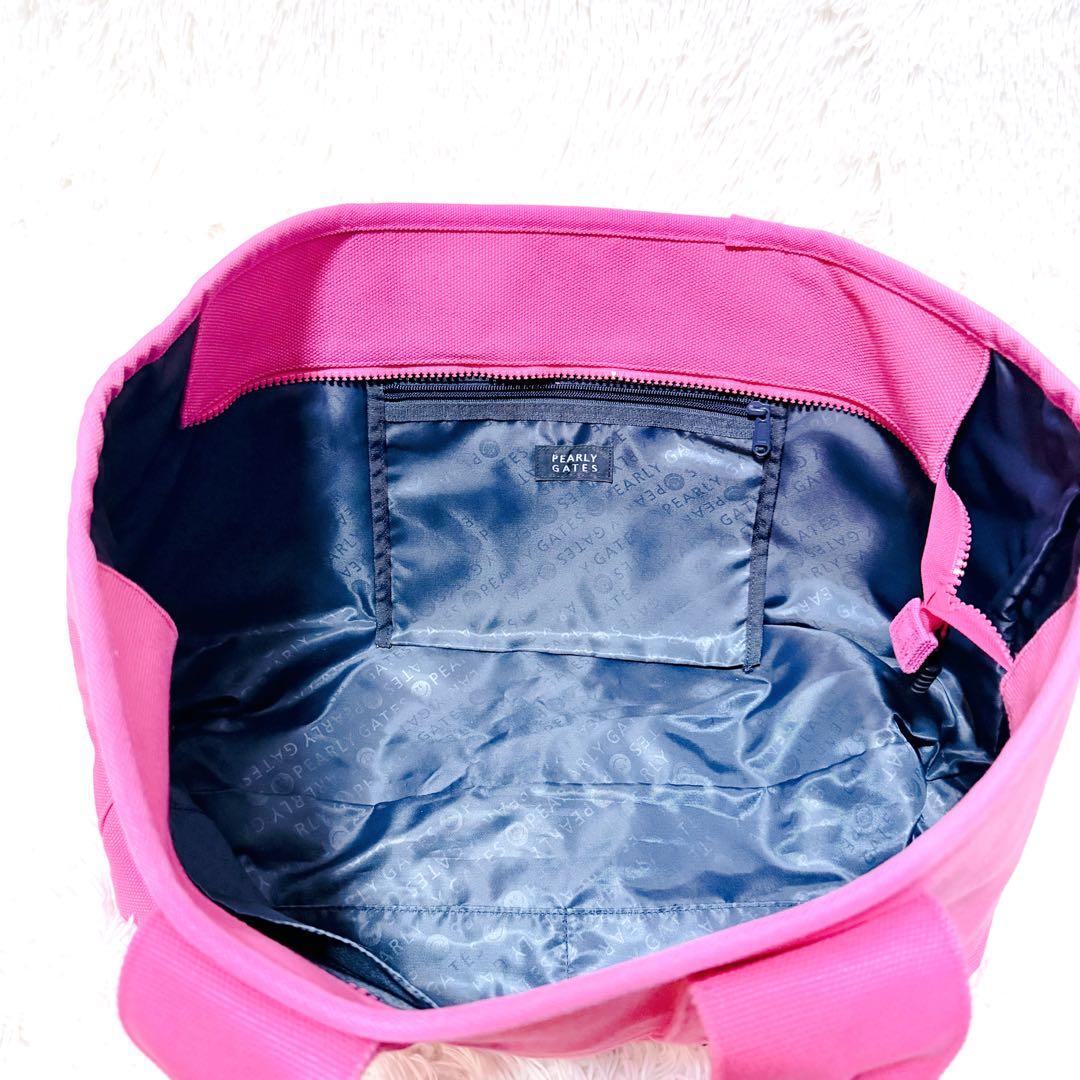PEARLY GATES ロッカーバッグ トートバッグ ピンク ゴルフ 大容量