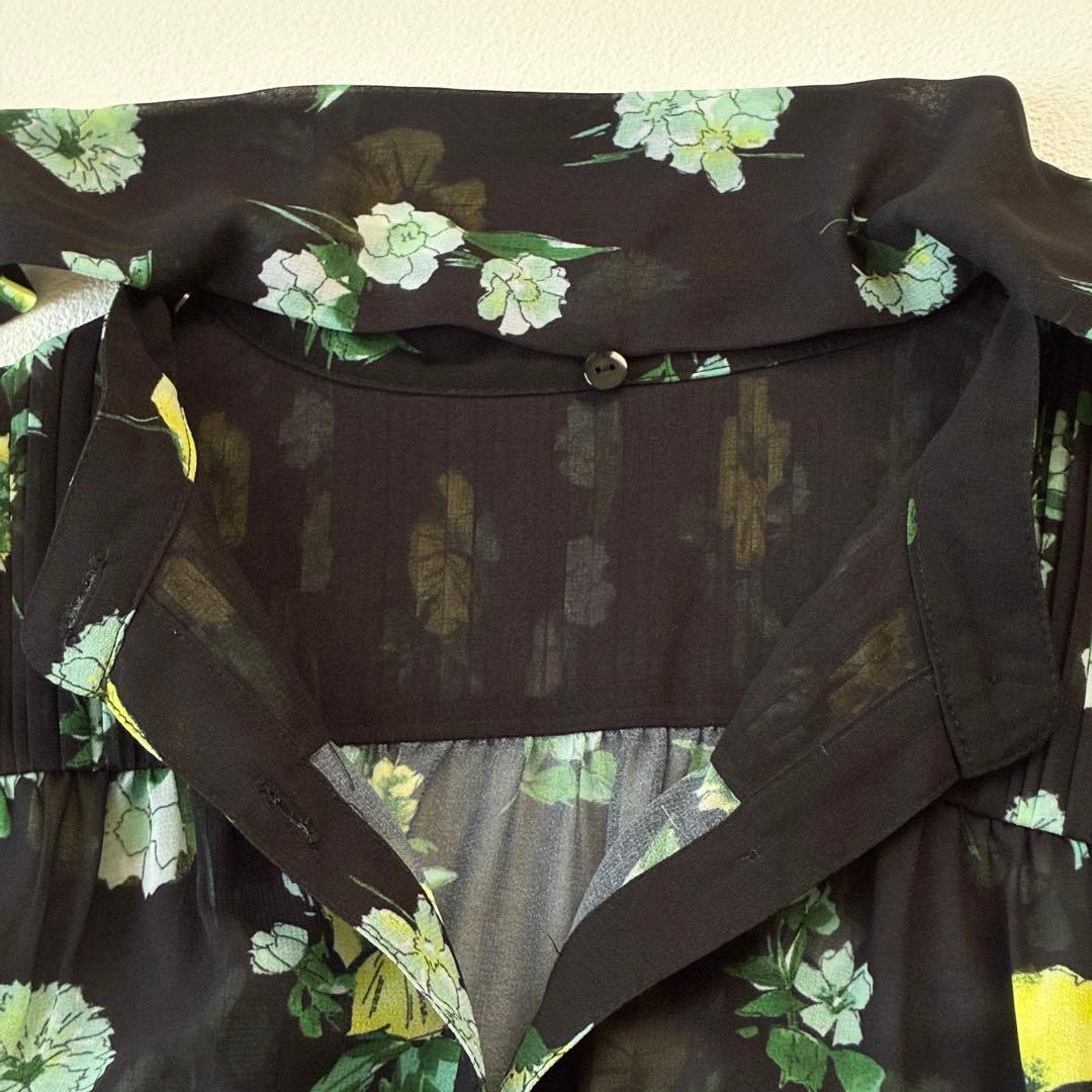 24SS美品✨Diagram グラデフラワープリントワンピース 定価4.6万