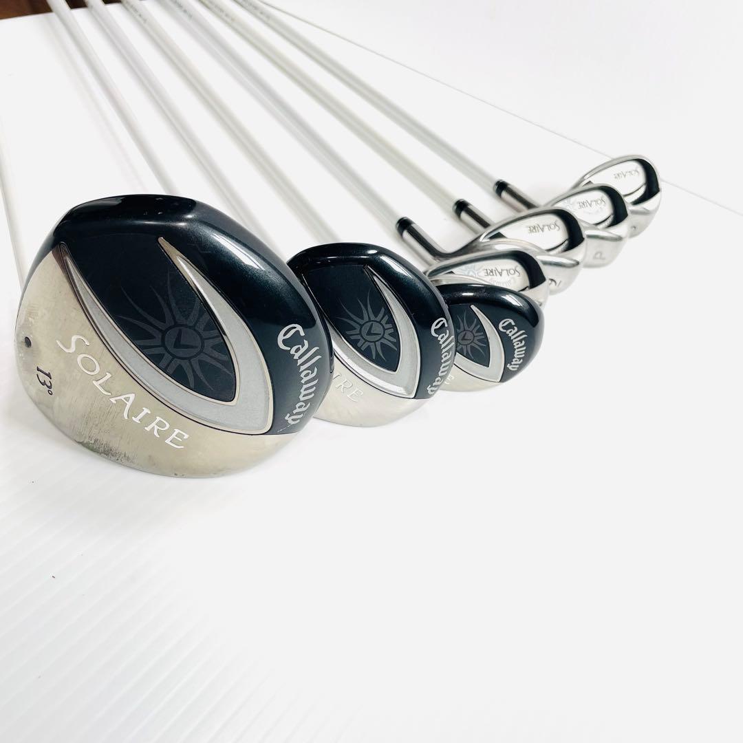 美品　callaway SOLAIRE アイアンセット　フレックスL