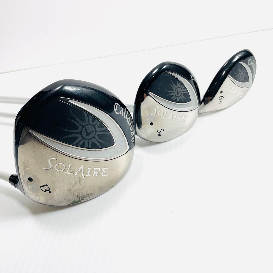 美品　callaway SOLAIRE アイアンセット　フレックスL