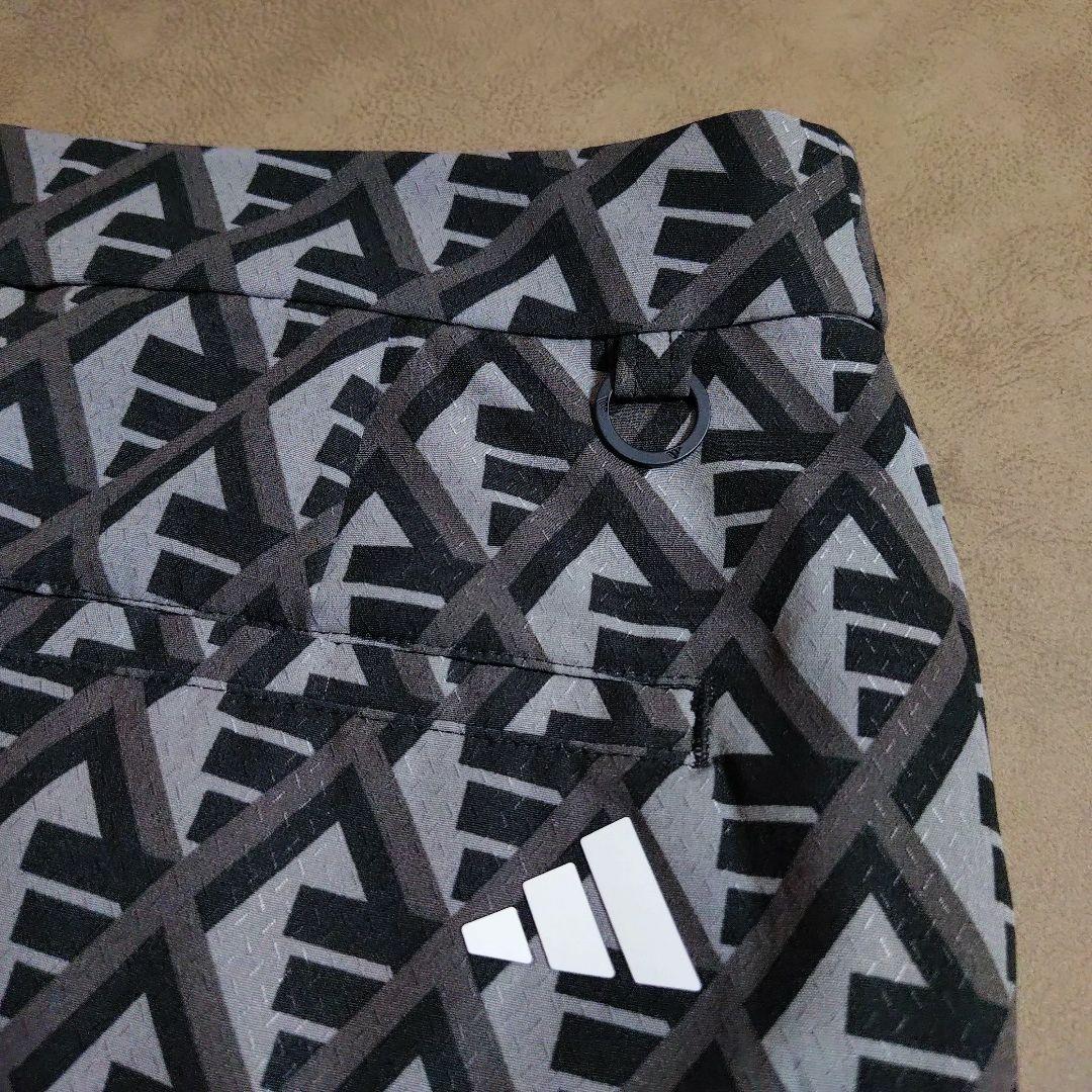 M アディダスゴルフ adidas golf ゴルフ スカート グレー ブラック