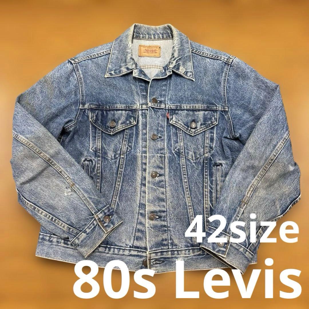 USA製 80s Levi's リーバイス 70506 Gジャン 42