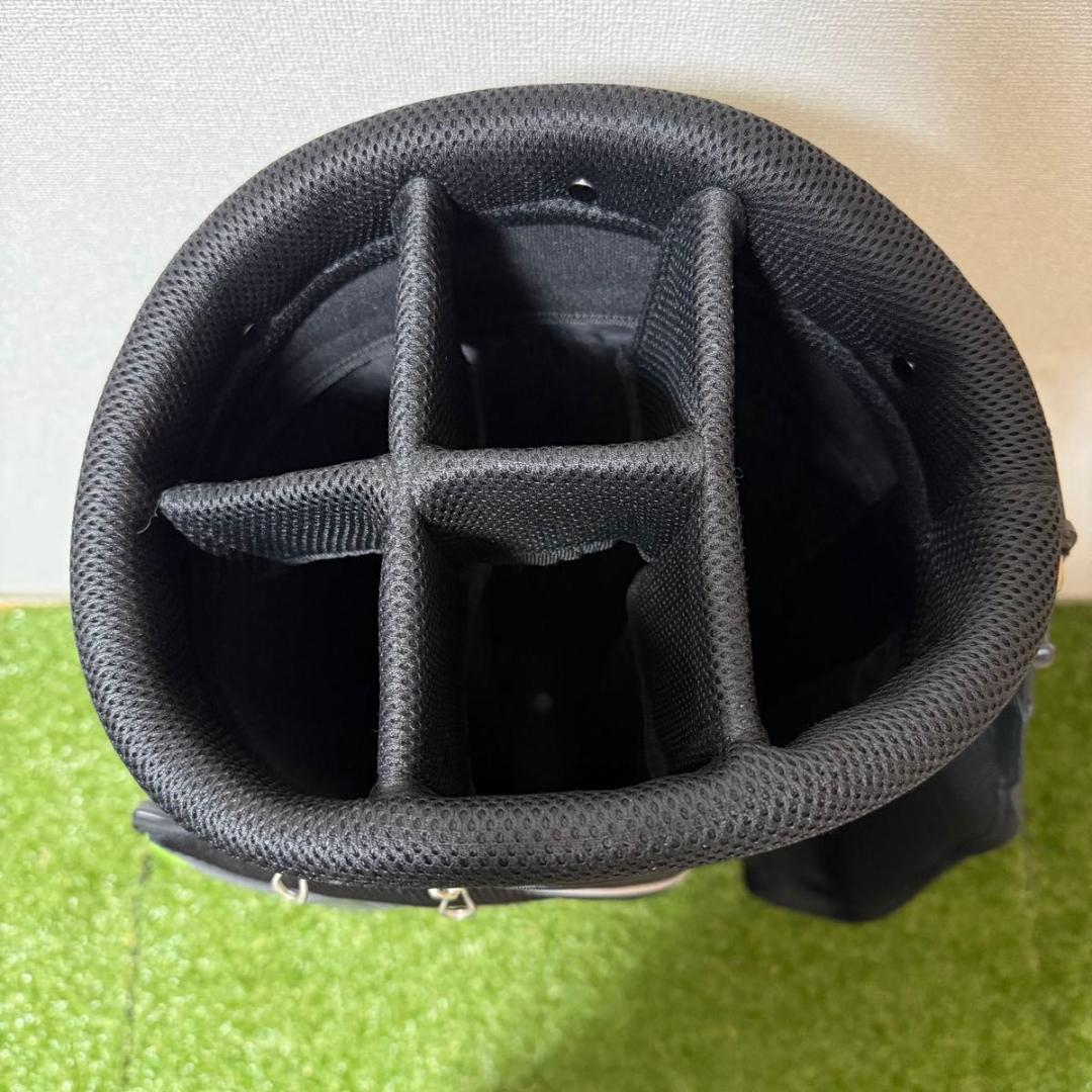 MIZUNO T-ZOID キャディバッグ 軽量 9型 ブラック グリーン