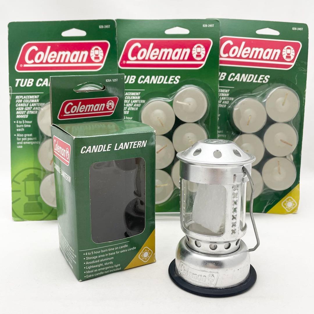 【未使用／2セット】コールマン キャンドルランタン 廃番品 デッドストック 希少