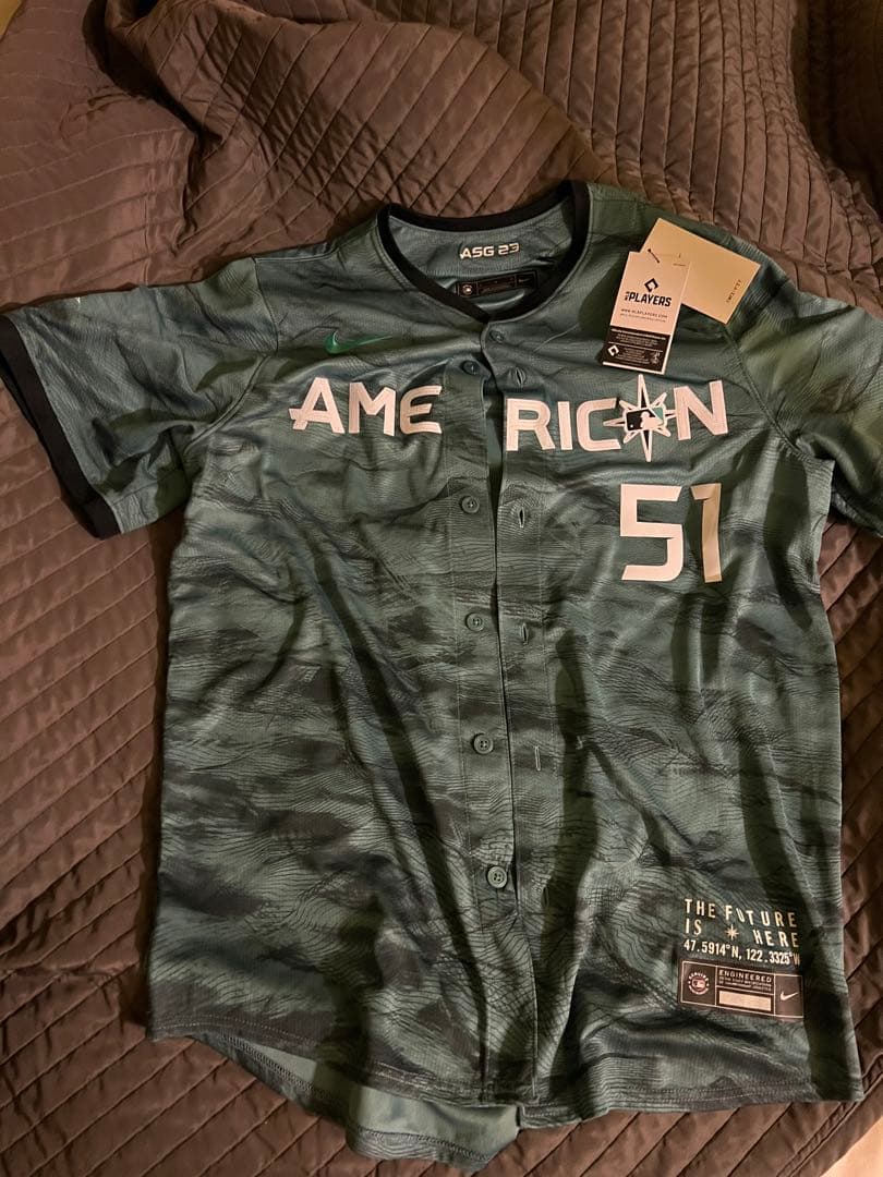 【正規品】イチロー　オールスターユニフォーム2023 新品タグ付き Lサイズ