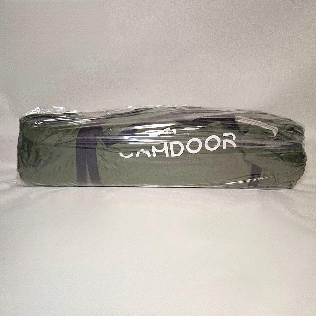 【新品】CAMDOOR インフレーターマットDXシングル 極厚10cm グリーン