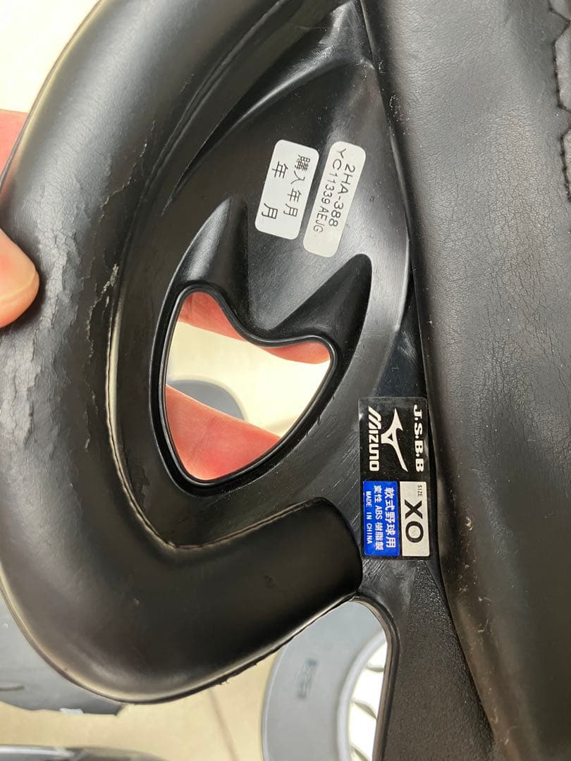 【7個セットで激安】ミズノ　軟式用ヘルメット　ケース付き　チーム1セット分