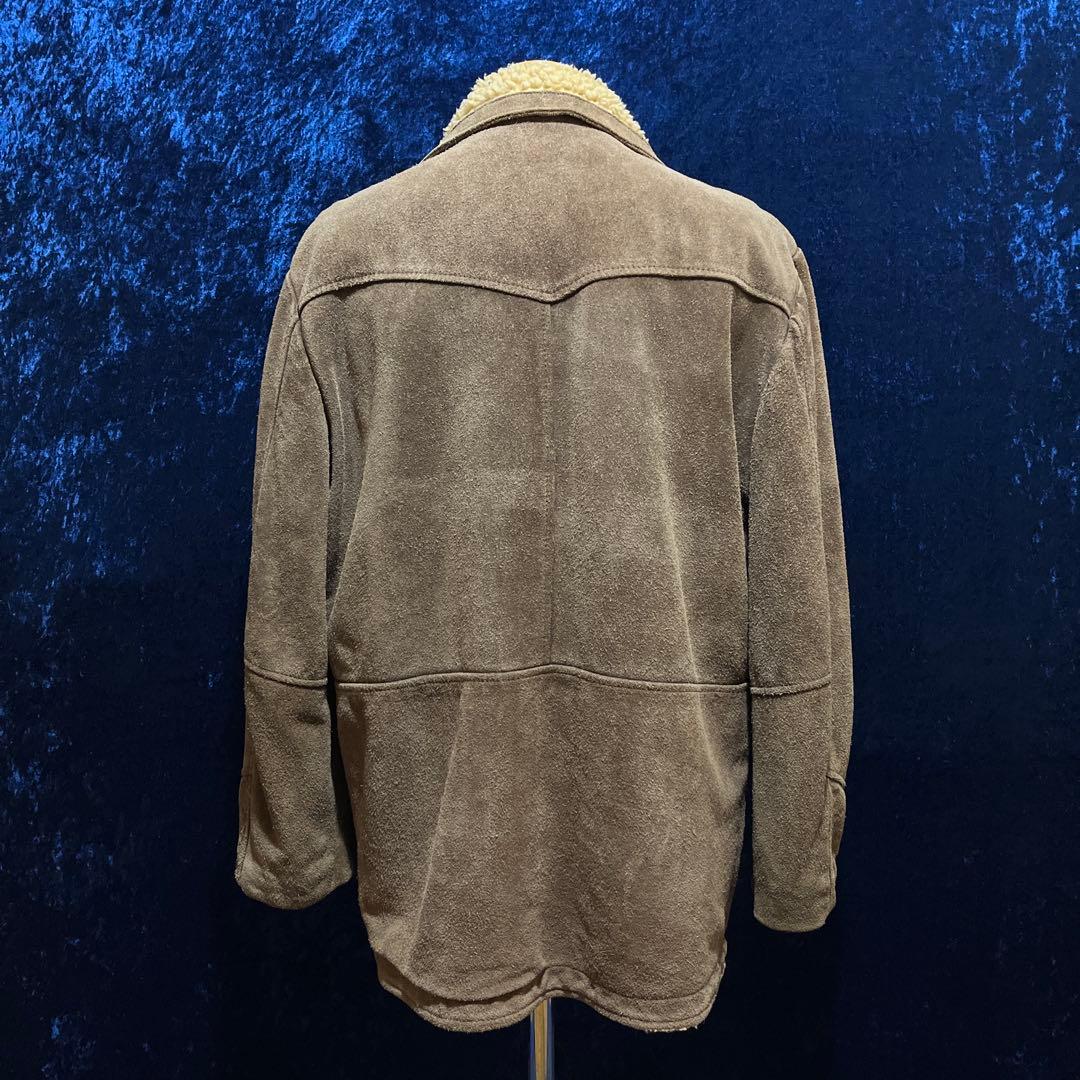 スエード ランチコート