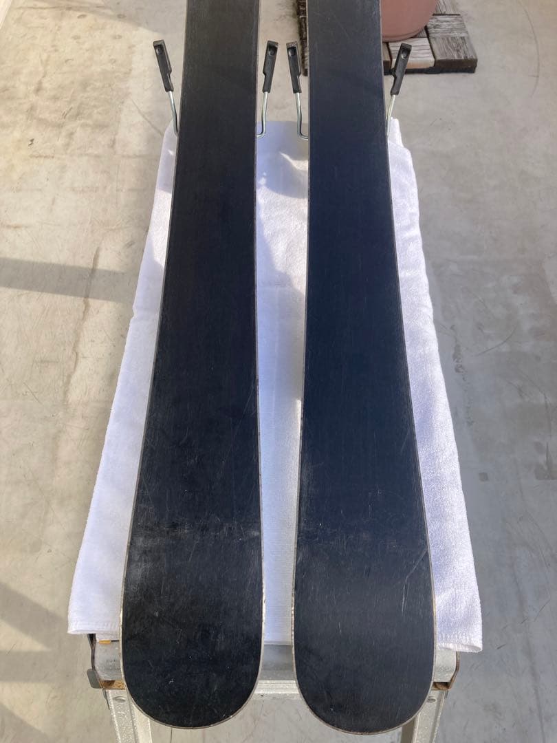 ショートスキー　(ファン)ボードと解放ビィンディング のセット