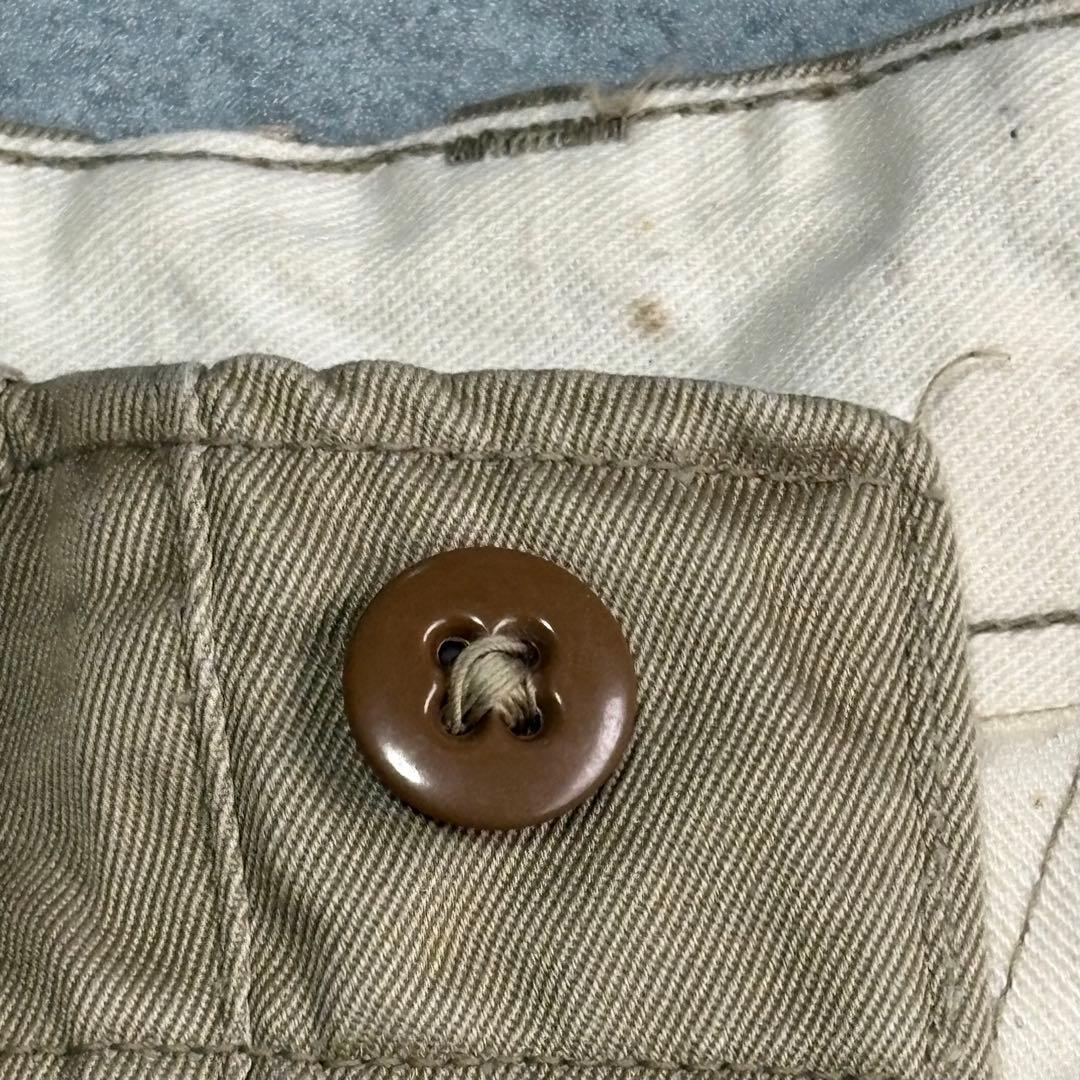 1948年 US.ARMY ボタンフライ ミリタリートラウザーズ チノパン