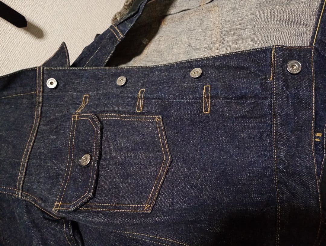 バーガスプラス　lot.71949 セカンドタイプ　デニムジャケット　サイズ38