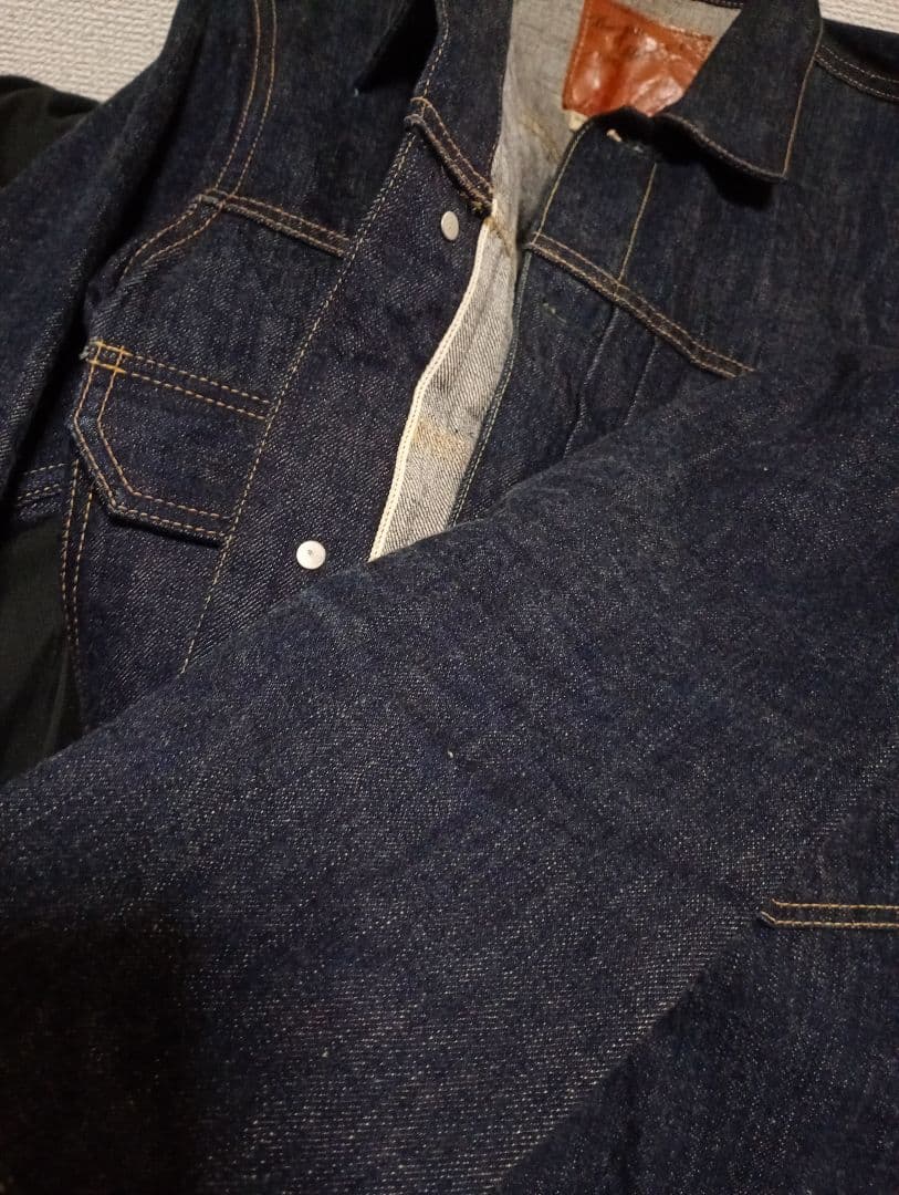 バーガスプラス　lot.71949 セカンドタイプ　デニムジャケット　サイズ38