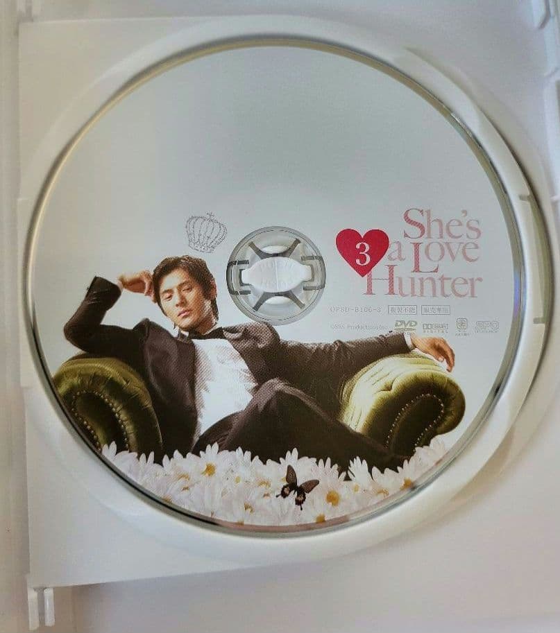 【送料込】「彼女がラブハンター DVD-BOX Ⅰ　4枚組」　定価15200円