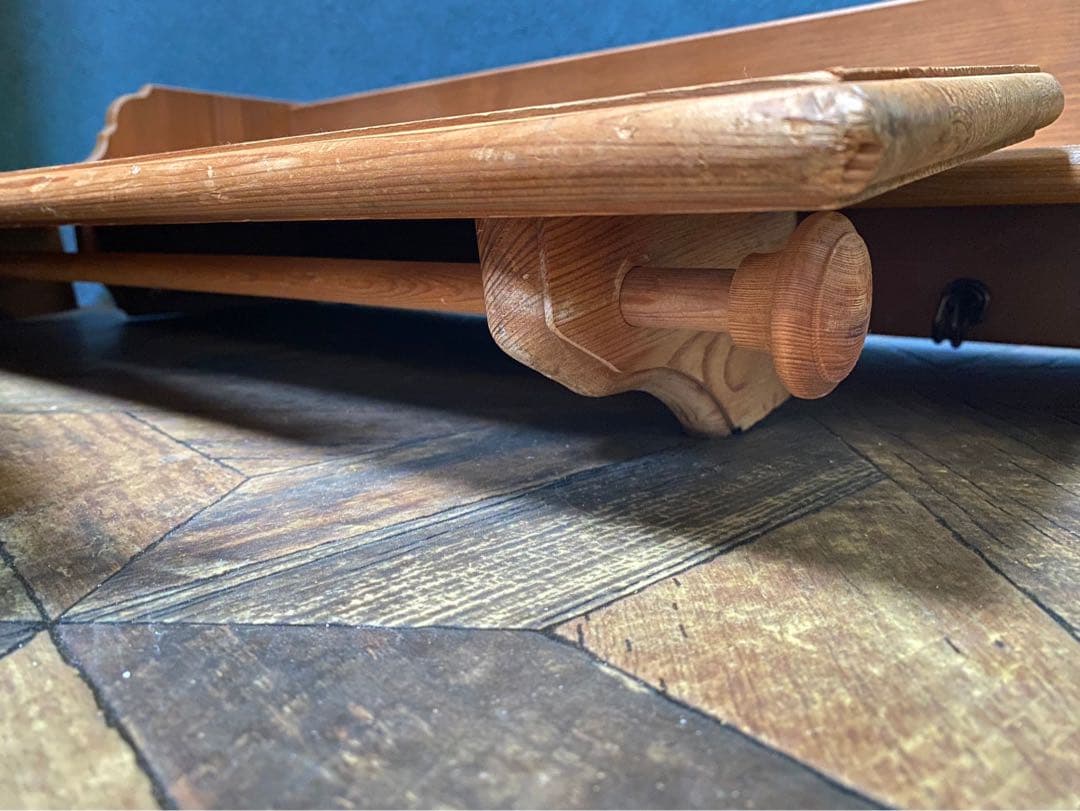 ウォールフック 壁掛け 木製 インテリア カントリー 昭和レトロ 茶 セット