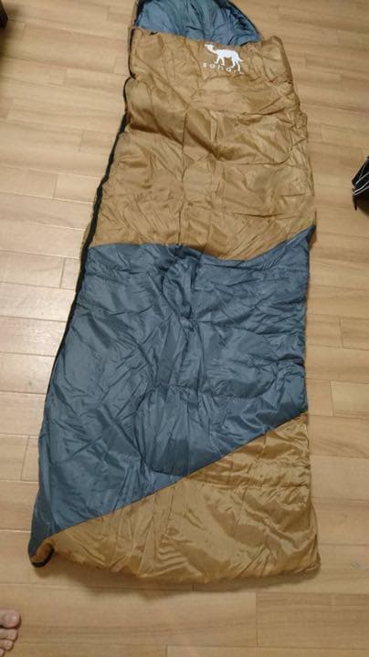 あったか 2点セット 寝袋 -15℃ シュラフ 封筒型 キャンプ 丸洗い 抗菌