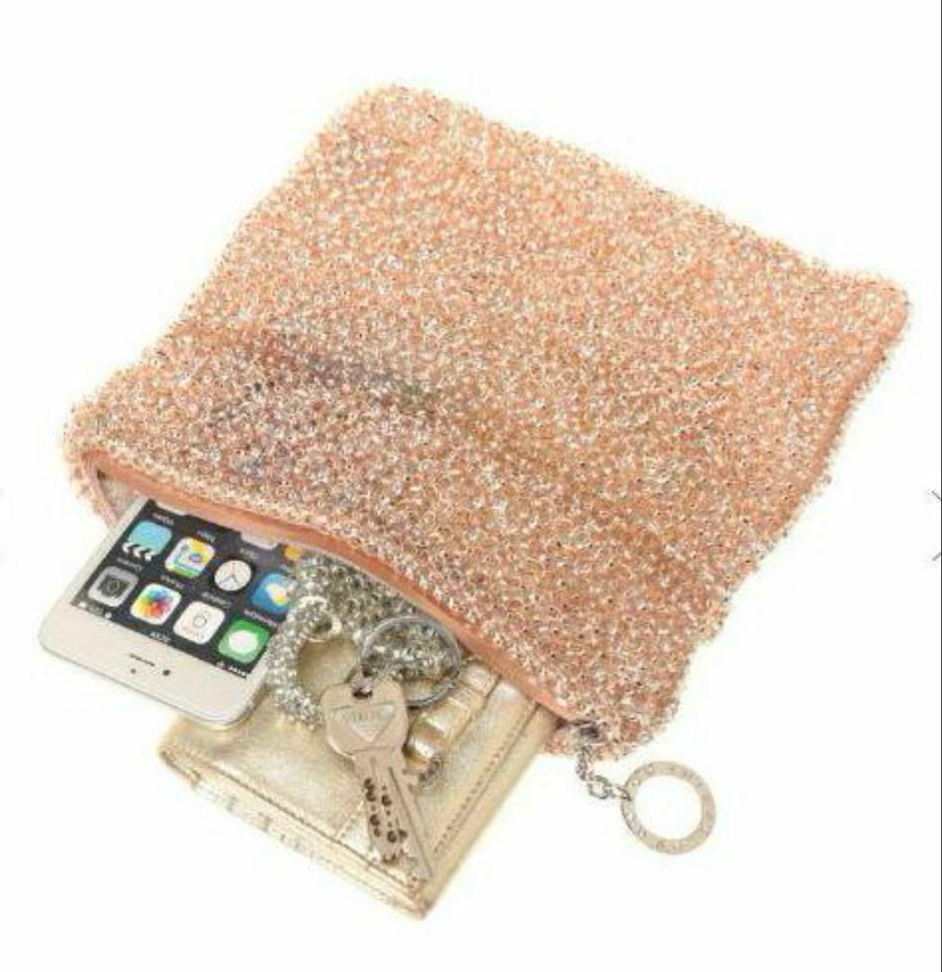 アンテプリマ　ANTEPRIMA ワイヤーバッグ　ピンクローズ