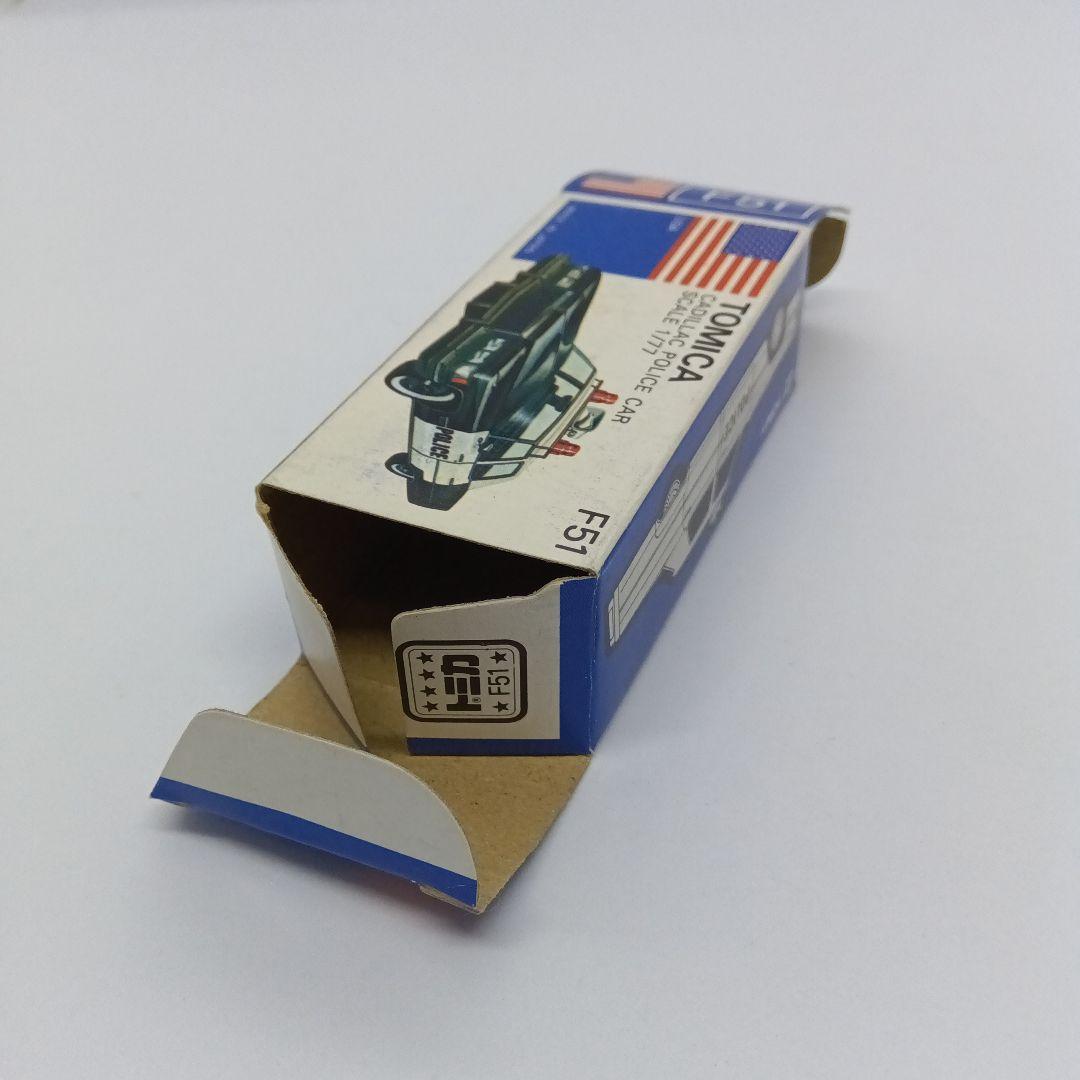 ☆いちご☆　トミカ 青箱 日本製 F51 キャデラックポリスカー C