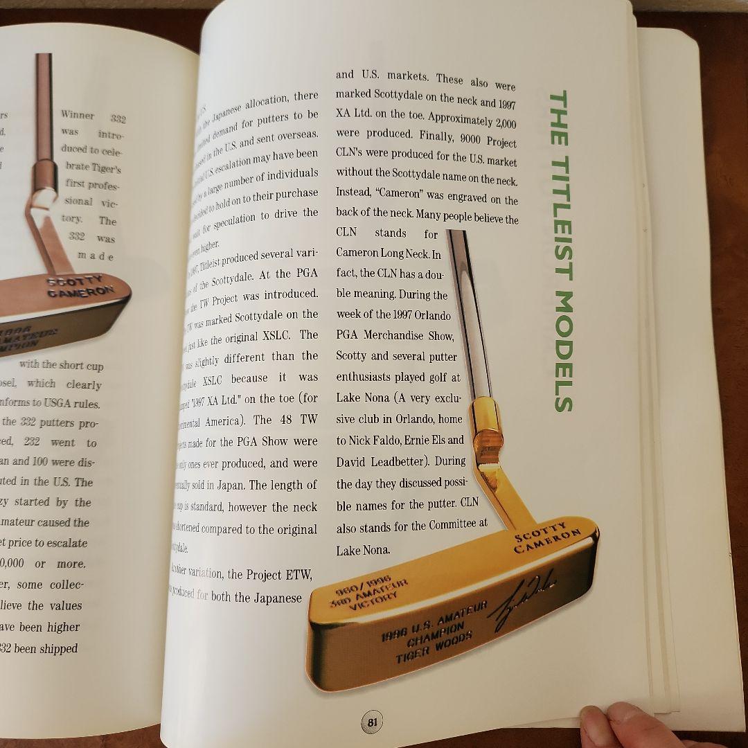 希少The Art Of Putters 日本語翻訳本付き