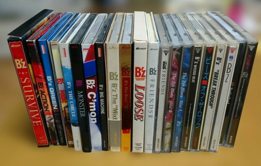 B'z 稲葉浩志 アルバム シングルCD 31枚まとめ売り