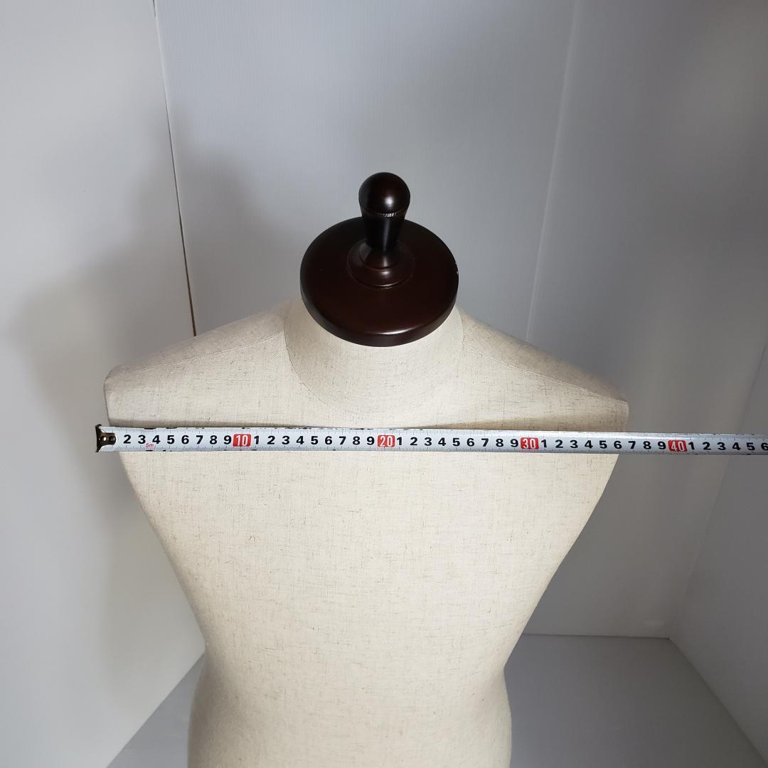 【数日セール】メンズ　トルソー　ベージュファブリックマネキン 上半身